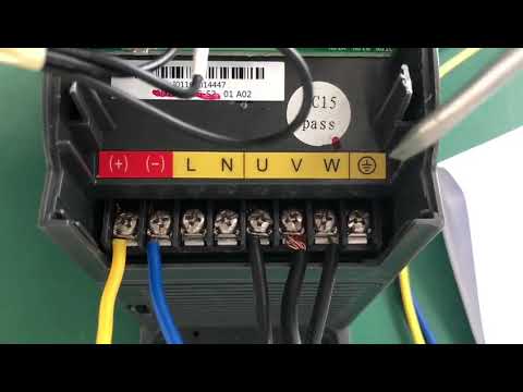 INVT teaching: How to Connect Single-phase Pump without Capacitance?