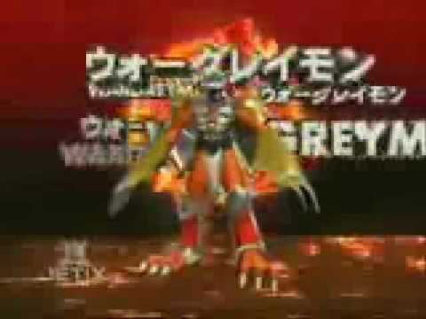 MetalGreymon Mega Digivolve to WarGreymon
