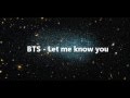 BTS - Let me know (Empty Arena) 