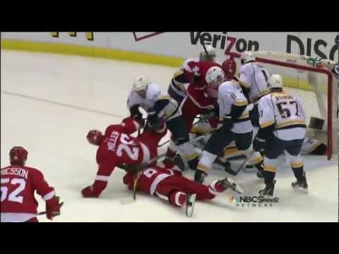 Nashville Predators - Detroit Red Wings 3:1 ; 04.17.12. Game 4