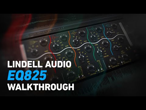 Lindell Audio EQ825 Mastering Equalizer - Walkthrough | Plugin Alliance
