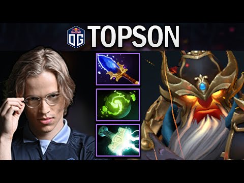 OG.TOPSON EMBER SPIRIT WITH MJOLNIR-REFRESHER - DOTA 2 7.30 GAMEPLAY
