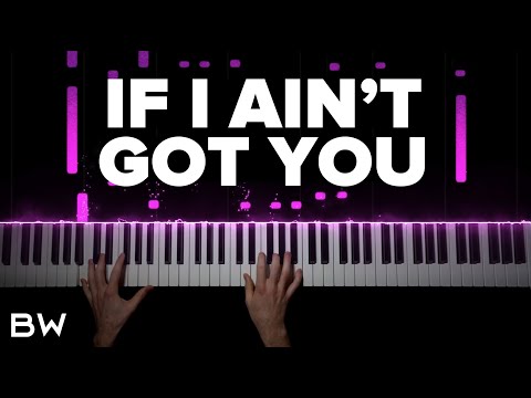 If I Ain't Got You - Alicia Keys | Piano Cover by Brennan Wieland