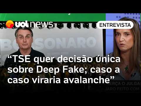 TSE quer decisão sobre Deep Fake nas eleições que abranja o máximo de situações, diz Patricia Campos