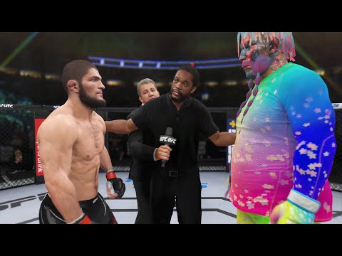 Khabib vs. Pop It - EA Sports UFC 4 - Champion Fight 🦅