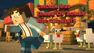 Download lagu Minecraft: Story Mode Episode 8 A Journey's End - Chicken Size Zombies or Zombie Size Chickens? mp3