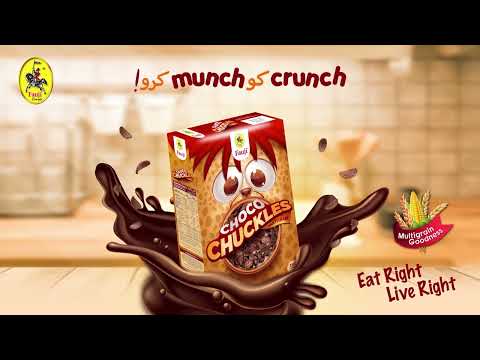 Fauji Choco Chuckles || Crunch ko Munch Kro || Chocolate Breakfast