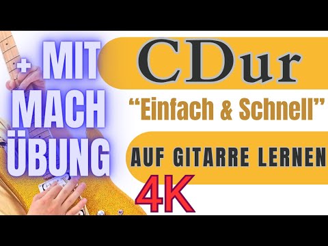 Gitarren Akkorde lernen leicht gemacht! | C Dur einfach erklärt & mitspielen