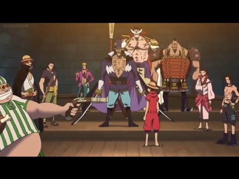 Luffy meet shanks again whitebeard luffy meet ace again one piece English dub sub