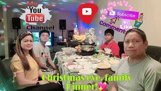 Download lagu Christmas eve family Dinner! | Jelyn J Andrion mp3