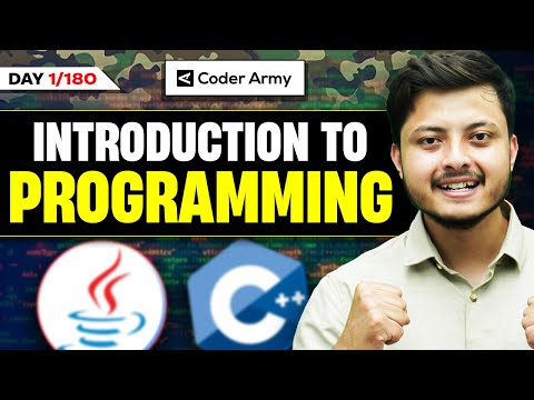 Lecture 01: Introduction To Programming for Beginners