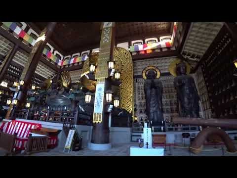 福井県 勝山市 清大寺 越前大仏 ドローン Phantom4で撮影 福井県 WDA（若狭小浜ドローン協会）