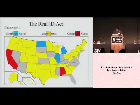 DEF CON 16 Hacking Conference Presentation By Doug Farre - Ident Card Security - Video and Slides