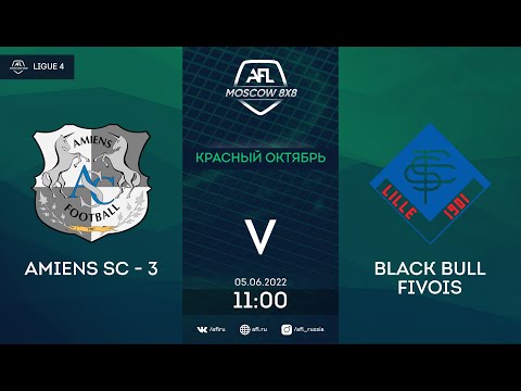 AFL22. France. Ligue 4. Day 2. AMIENS SC-3 - Black Bull Fivois