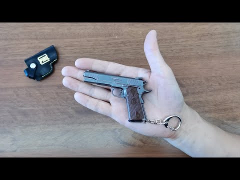 Mini PUGB 1911 Gun Keychain Unboxing 2022