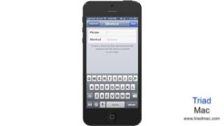 Create Text Shortcuts on Your iPhone
