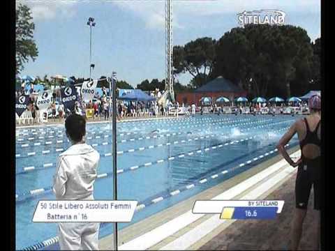 Serie 4 dei 50 Stile Libero  Assoluti Femmine Master - 13 Memorial Andrea Bettiol