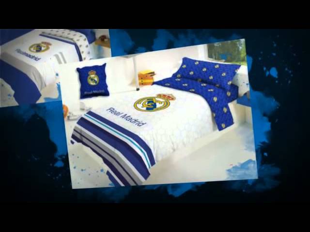 Vídeo relacionado con Real Madrid CF - Colcha Verano CF Cama 90-105 cm (180 x 260 cm) Azul, Escudo Grande, Blanco