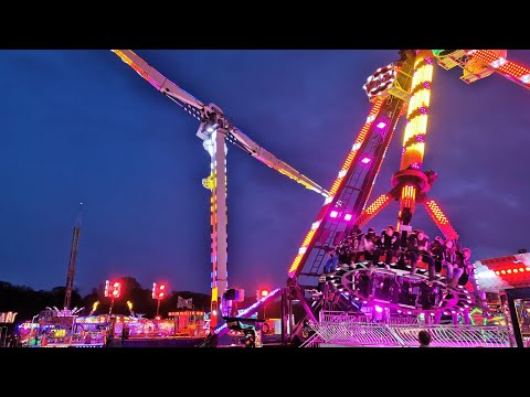 Southampton Common Easter Fun Fair 2024 #fyp #funfair #vlog