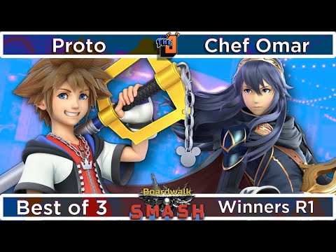 Boardwalk Smash #20 Winners R1 - Proto (Sora) vs. Chef Omar (Lucina)