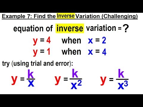 Algebra Ch 33 Variation 1 of 13 What is Variation