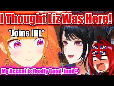 Kiara Joins Nerissa’s Stream IRL, Does a Better British Accent Than Liz, Then Leaves