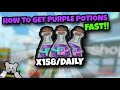 How To Get PURPLE POTIONS FAST In Bee Swarm Simulator