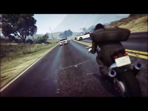 GTA 5 PC - Roadblock Evasion