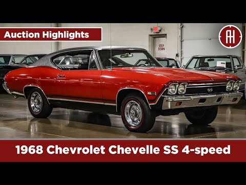 AUCTION HIGHLIGHT - 1968 Chevrolet Chevelle SS 4 speed - AUTOHUNTER
