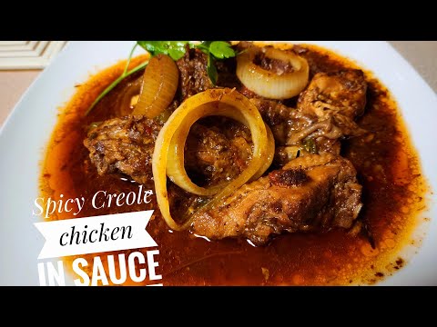 Delicious Creole Chicken in Sauce Recipe (Haitian Inspired Poulè nan sòs)