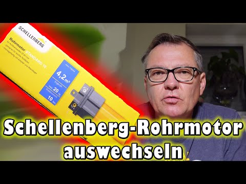 Schellenberg-Rohrmotor auswechseln - Alter Rollladen-Motor ausbauen | Willi-0815