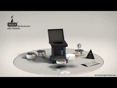 " HOCKERKOCHER " für Räucherkerzen / Duftharze / Duftöle / Tassenwärmer - Aus dem Erzgebirge