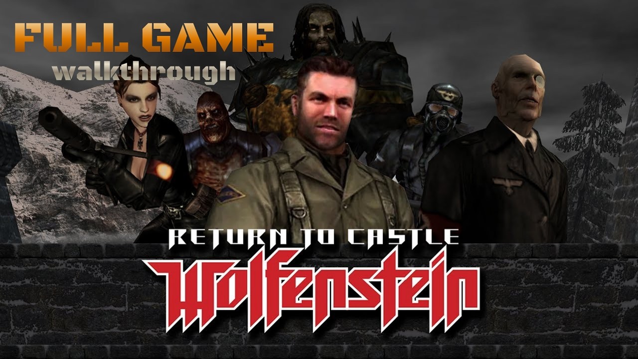 Return to Castle Wolfenstein - FULL GAME WALKTHROUGH / All Secret & Gold / No Commentary