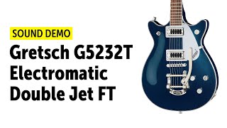 Video thumbnail for Gretsch G5232T Electromatic Double Jet FT  - Sound Demo (no talking) by Guitar Bonedo