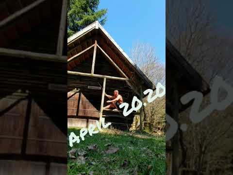 Training in the woods in vorst 53 years