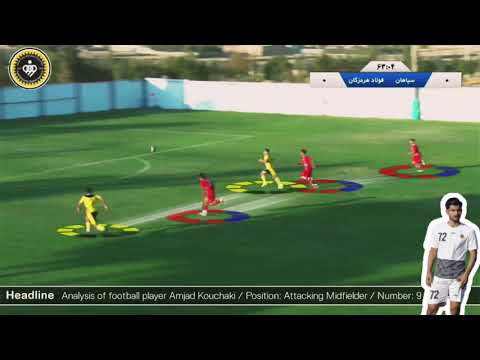 Analysis of football player Sepahan Esfahan