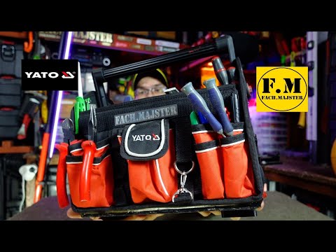 Сумка для инструмента YATO (YT-74372) на 13, 17 карманов, полиэстер