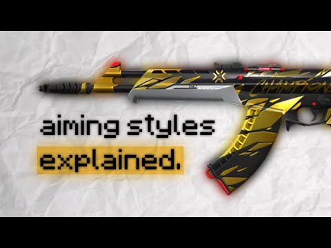 how i'm perfecting my own aiming style (by studying the pros).