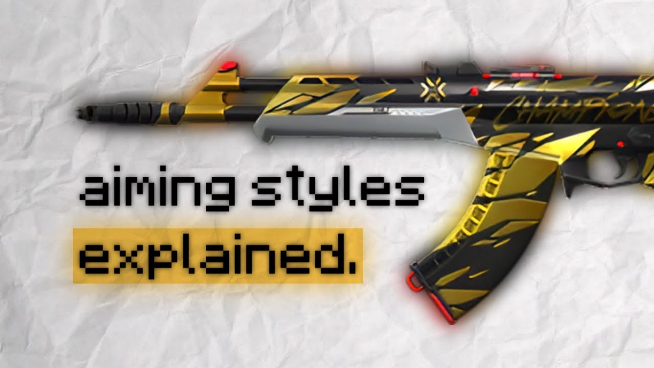 how i'm perfecting my own aiming style (by studying the pros).