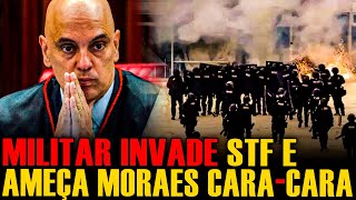 #1 A INVASÃO DO STF! O MILITAR QUE FOI PRA CIMA E AMEAÇOU MORAES CARA-A-CARA!