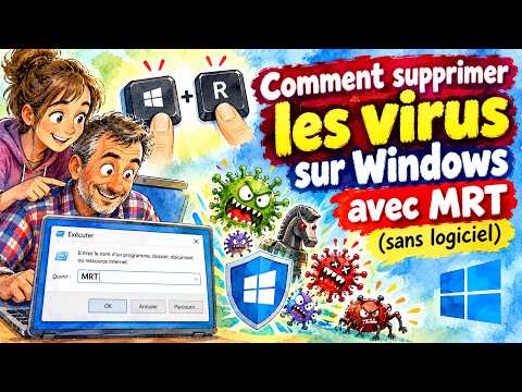 Supprimer les virus sur Windows avec MRT