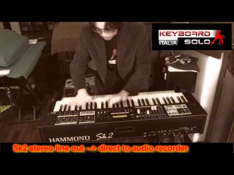 Hammond Suzuki SK2 in a rock mix - short example