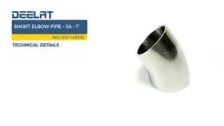 Short Elbow Pipe – 3A – 1”
