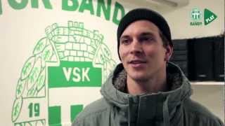 preview picture of video 'Pekka Rintala berättar om sin axelskada och om kommande kvartsfinal mot Villa Lidköping'
