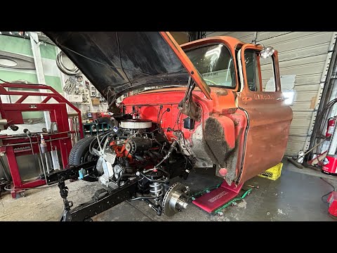 Installing IFS on a 1956 Chevy Pickup. Andrew’s 56 Chevy Build Part Two
