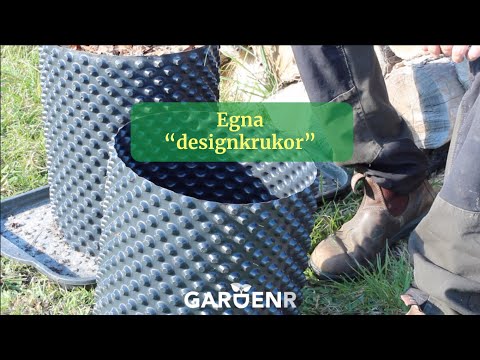Egna ”designkrukor” - Trädgårdshacks med GardenR