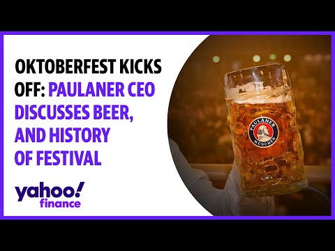 Oktoberfest kicks off: Paulaner CEO discusses beer, and history of festival