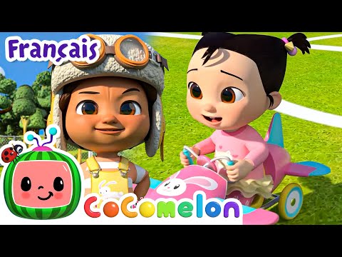 La chanson de l'Avion  | CoComelon en Français | Chansons pour bébés