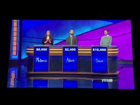 Double Jeopardy, Mackenzie Jones Day 3 - 2nd Daily Double (2/19/20)