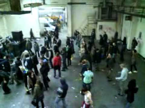 malfaiteurs urban techno squat party hackney wick tekno